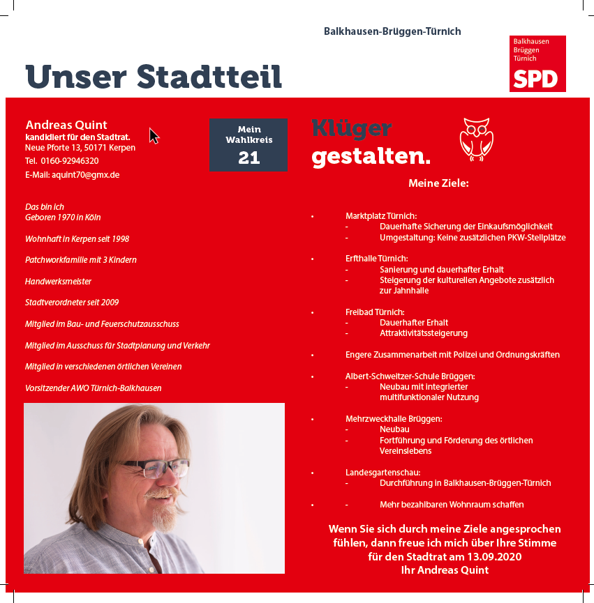 Andreas Quint KerpenSPD